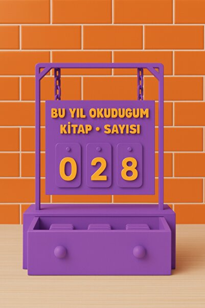 J×HEM Kitap Okuma Sayacı • Kitap Sayacı • Minyatür Kitaplık •