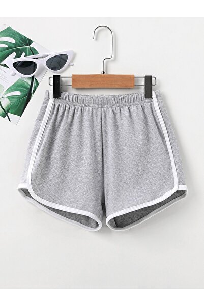 rocassi Kadın Biyeli Penye Mini Şort