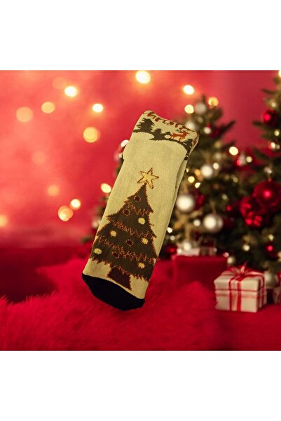 LİA Underwear New Year Themed Socks Single Pair