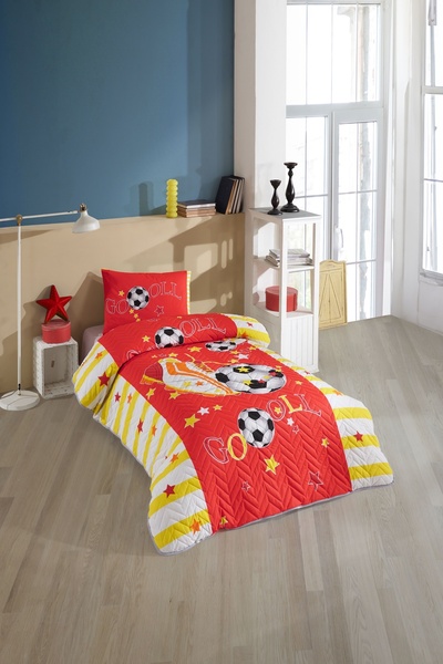 Kristal Set de lenjerie de pat matlasat pentru o persoană, patru anotimpuri Legends