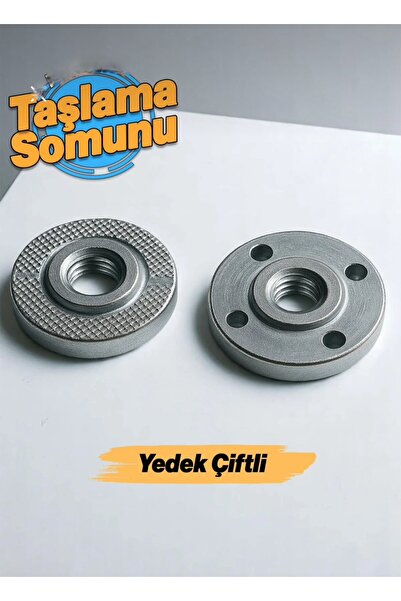 Eltos Çiftli Taşlama Somunu Avuç Taşlama Somunu