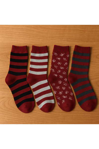 Black Arden Socks Renkli Ve Rahat Havlu Soket Çorapları 5'li