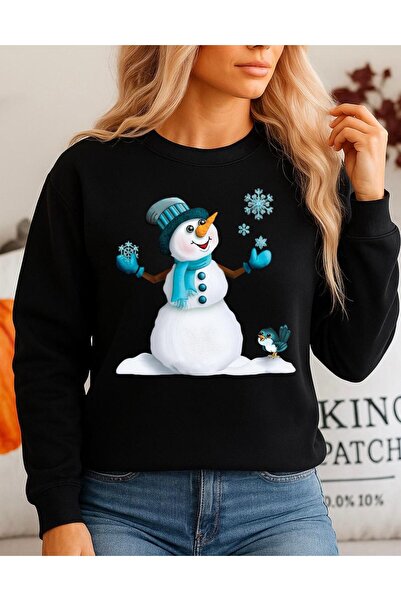 OEM 100% Cotton Snowman Sweatshirt