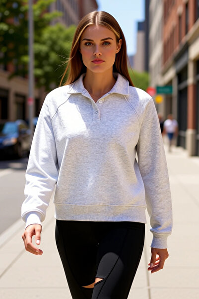 BENERLY Ženska polo majica sa raglan rukavima 100% pamuk funkcionalna, izdržl...