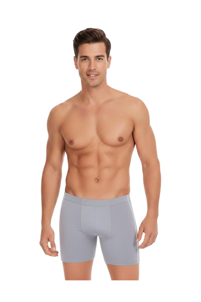 Özten İç Giyim Modal Elastan Piped Men's Boxer Ozt1021