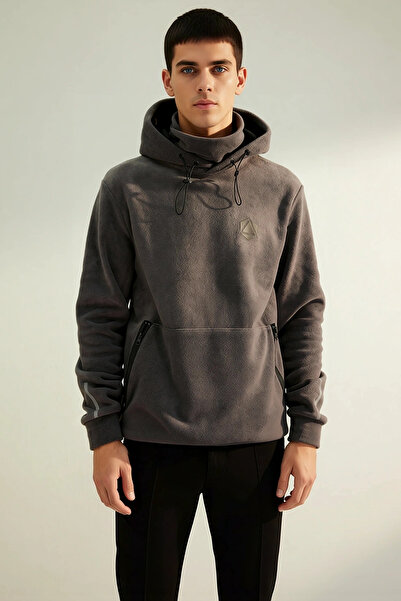 BENERLY Men's Hooded Standard Sleeve Fleece Sweatshirt Functional Durable Qua...