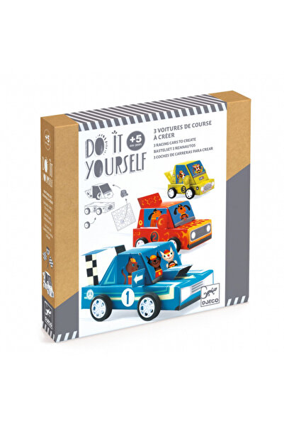 djeco DIY Grand Prix Creative Game
