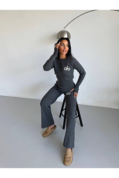 OEMN Women's casual chic knit set, Single Dimension S-M