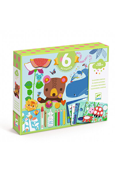 djeco Creative game - 6 activities,