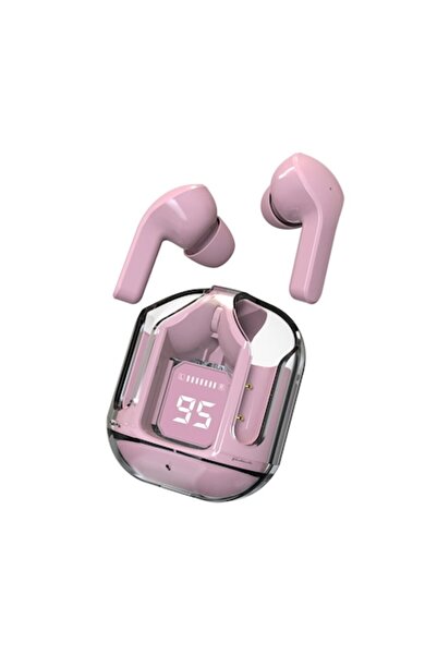 OEM B35 Pink Wireless TWS Earbuds, Bluetooth 5.3, HD Voice, Noise Reduction, IPX4