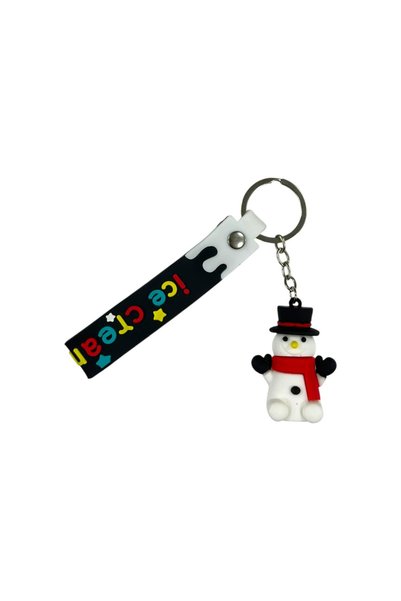 CNS Concept 3D Silicone Snowman Keychain