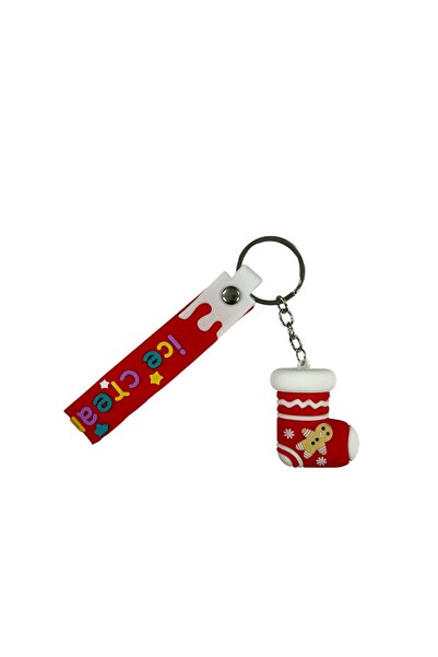 CNS Concept 3D Silicone Christmas Stocking Keychain