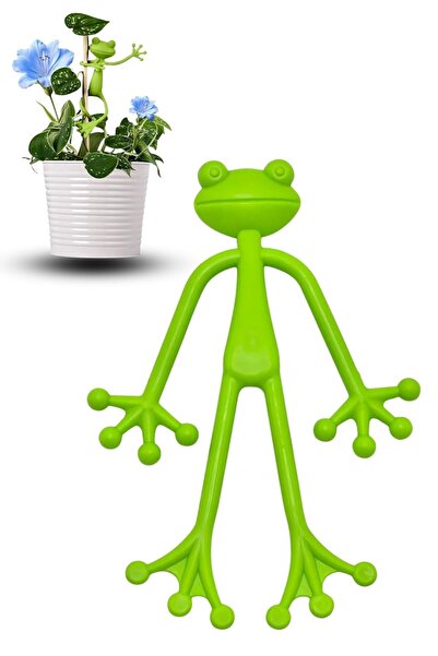 Buffer ® Kurbağa Şeklinde Bitki Sabitleyici – Bahçe ve İç Mekan Bitkileri İçin Dal ve Gövde Destek Ap