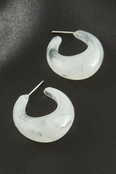 nolva Oval Plastic Earrings