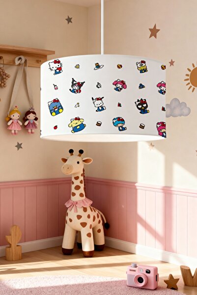 EVPANYA My Melody Kuromi Cinnamoroll Desenli Çocuk Odası Avize