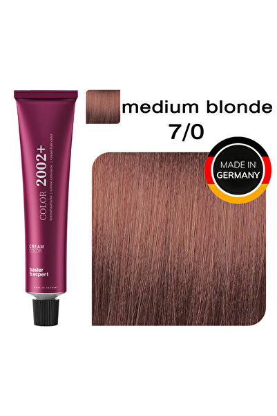 Basler Beauty Vopsea de par permanenta BASLER color 2002+ 7/0 Blond mediu, mi...