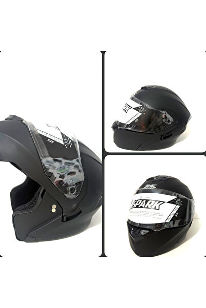 X-One Cască modulară pentru motocicletă - Desig Black Mat