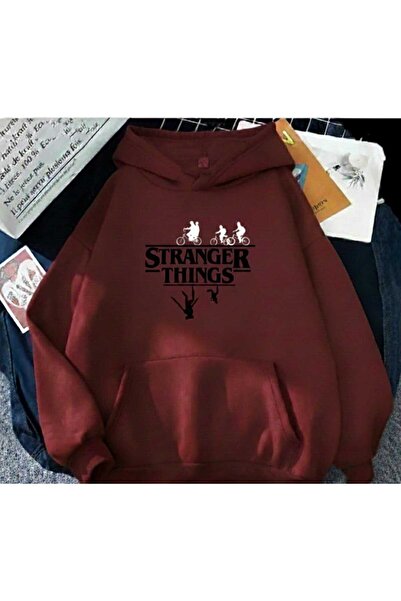 COHERENT Unisex Ανδρικό/Γυναικείο φούτερ STRANGER με πολύχρωμη ειδική στάμπα ...