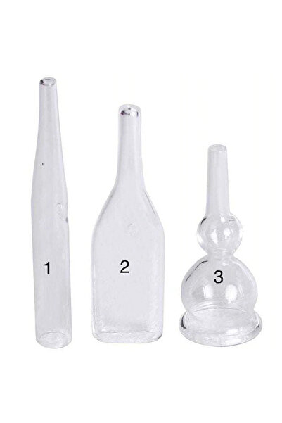 BTN Cilt Bakım Cıhazı 3’lü Vakum Cam Seti