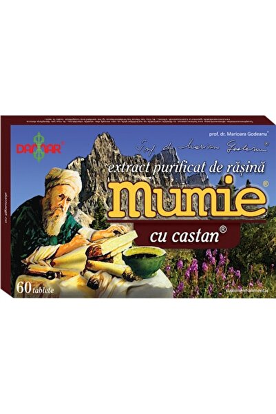 Mumie Purified Resin Extract with Horse Chestnut - 60 Tablets