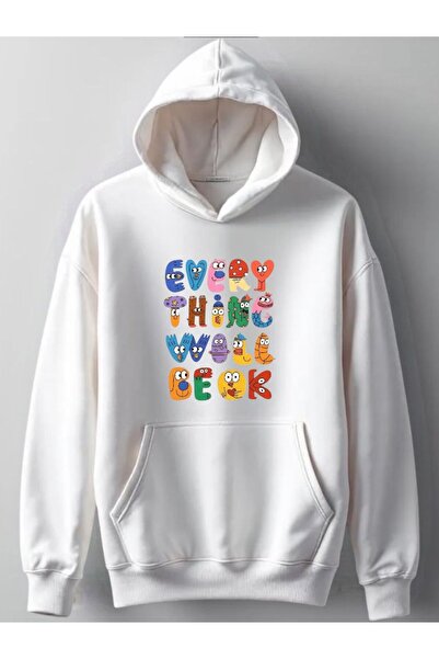 Sebesta Fashion سترة رياضية بغطاء للرأس من القطن المطبوع بثلاث خيوط للموسم ال...