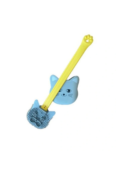 Epilons Ergonomic Toilet Brush with Cat Design