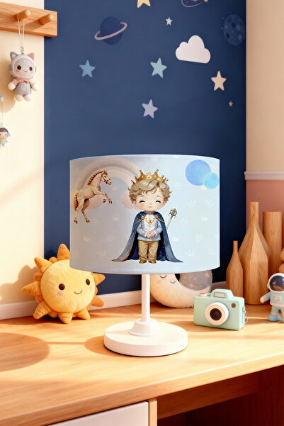 EVPANYA عاكس الضوء لغرفة الأطفال بنمط الأمير مع عباءة قوس قزح