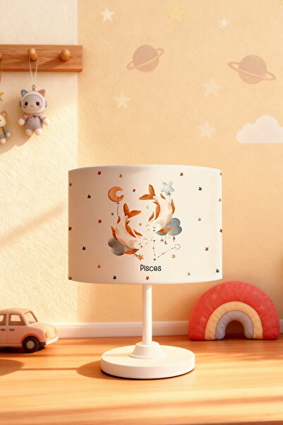 EVPANYA Bohemian Pisces Patterned Children's Room Lampshade
