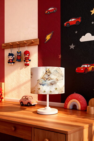 EVPANYA عاكس الضوء لغرفة الأطفال بنمط صغار الأسد الملك