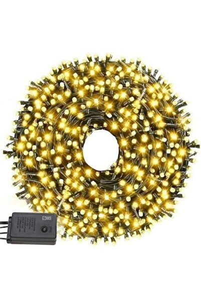 supershop 80 led alb cald instalatie craciun 10 metri fir gros leduri mari