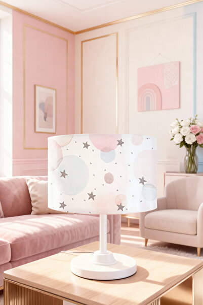 EVPANYA عاكس الضوء لغرفة الأطفال بنمط النجوم الملونة المستديرة