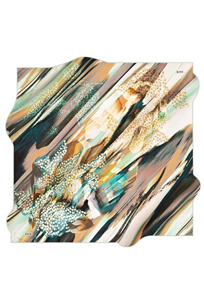 Aker Nostalji̇ Ti̇vi̇l Silk Scarf 8542-951