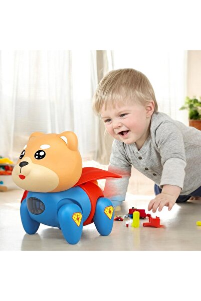 OEM Toy puppy, outdoor walks, with lights, sound effects and leash, interactive, fun