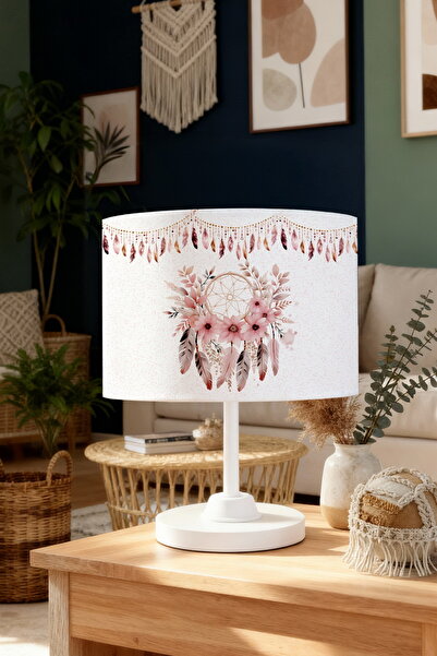 EVPANYA Floral Dreamcatcher Patterned Children's Room Lampshade