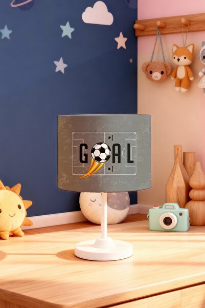 EVPANYA عاكس الضوء لغرفة الأطفال بنمط مكتوب عليه ملعب رمادي