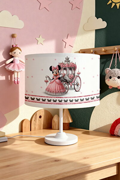 EVPANYA Phaeton Minnie Patterned Children's Room Lampshade