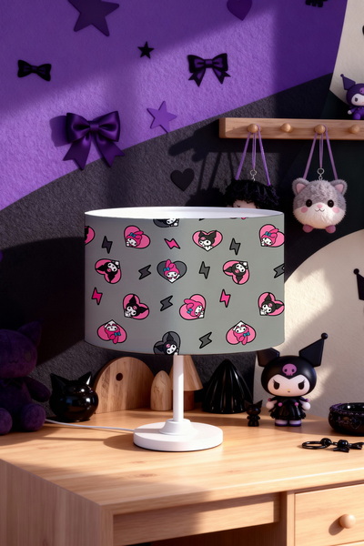 EVPANYA عاكس الضوء لغرفة الأطفال بنمط كورومي وماي ميلودي سيلفر