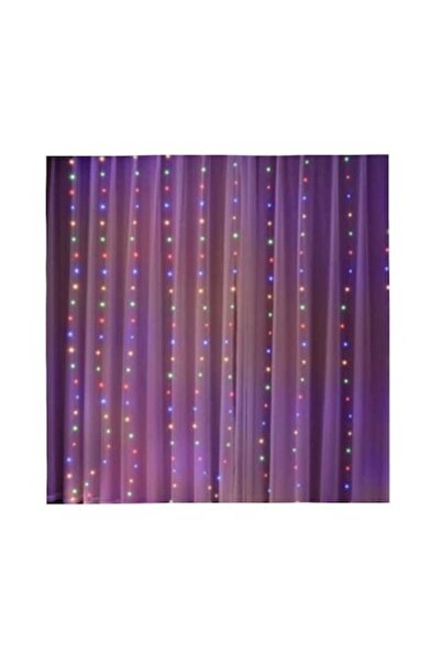 OEM Christmas curtain lights 3m x 3m, 300 LEDs, 8 light modes, multicolor