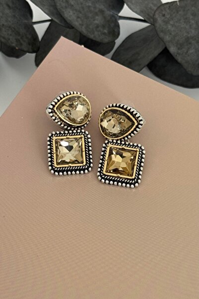 Nuva Atelier أقراط ليورا الذهبية