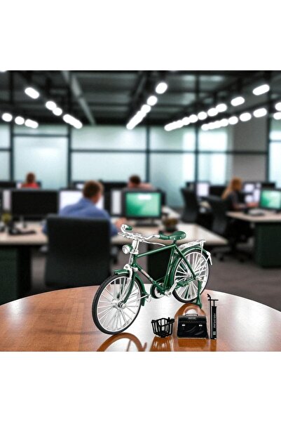 OEM 3D Metal Puzzle Vintage Bicycle, Assembly Kit with Screwdriver, Miniature Retro Alloy Model