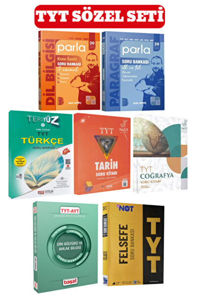 Yazıt Yayınları Benim Hocam Yayınları PARLA Dil Bilgisi+Paragraf+Türkçe+Tarih...