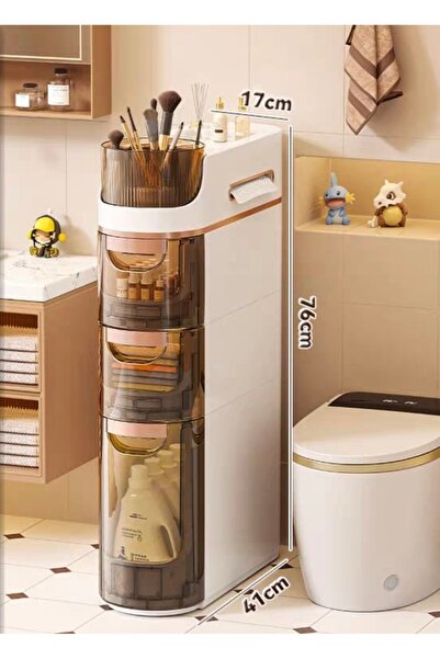 Alwan antiques and frames خزانة تنظيم للحمام 76سم