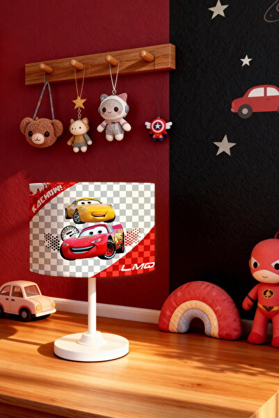 EVPANYA عاكس الضوء لغرفة الأطفال منقوش من LMQ Mcqueen
