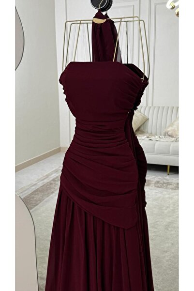 qmhafst فستان شيفون