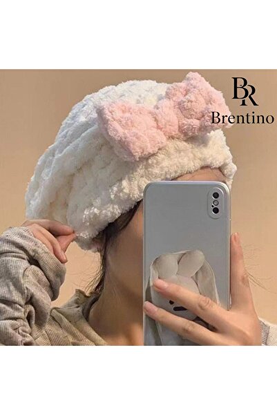 Brentino Microfiber Mesh Hair Drying Cap Towel, Specialized Microfiber Struct...