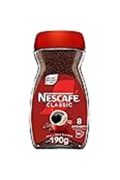 Nescafe Instant Coffee Jar, Medium Roast, 190 g