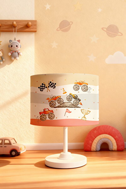 EVPANYA عاكس الضوء لغرفة الأطفال بنمط شاحنة المغامر