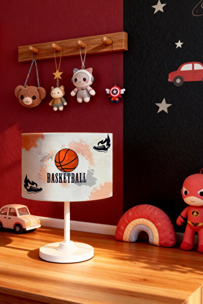EVPANYA Basketball Patterned Children's Room Lampshade