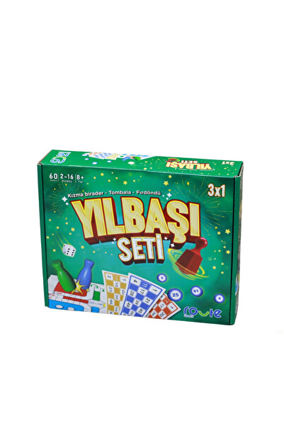 1000 çeşit hediye dünyası Yılbaşı oyun seti üçlü