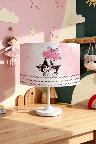 EVPANYA Umbrella Kuromiler Patterned Children's Room Lampshade